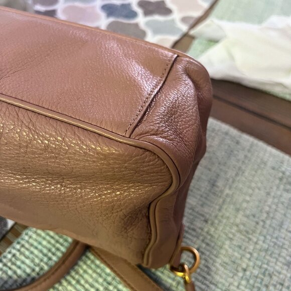 Marc by Marc Jacobs Camel Leather Flap Crossbody Bag - Picture 9 of 15